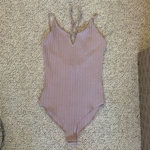 Pink bodysuit